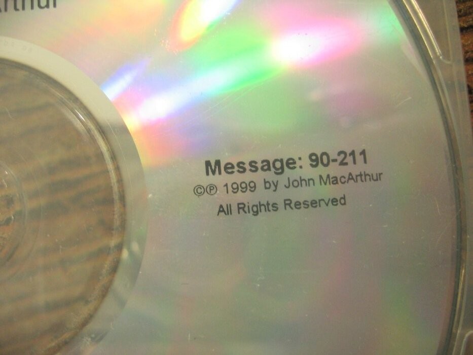 John MacArthur Grace To You ALASKA CRUISE CD Set RARE HTF Bible Study