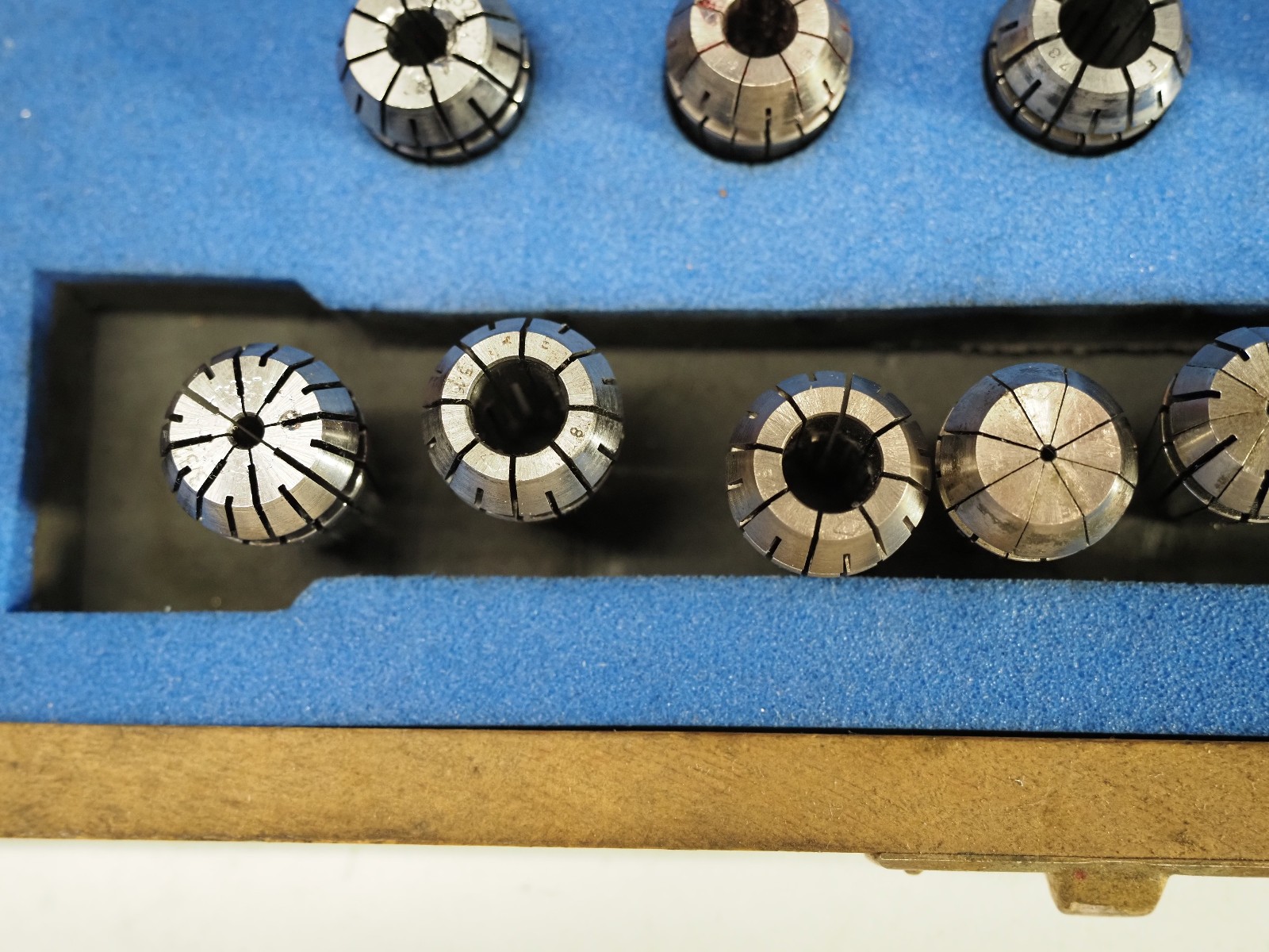 ER16 collet set with ETM box and wrench