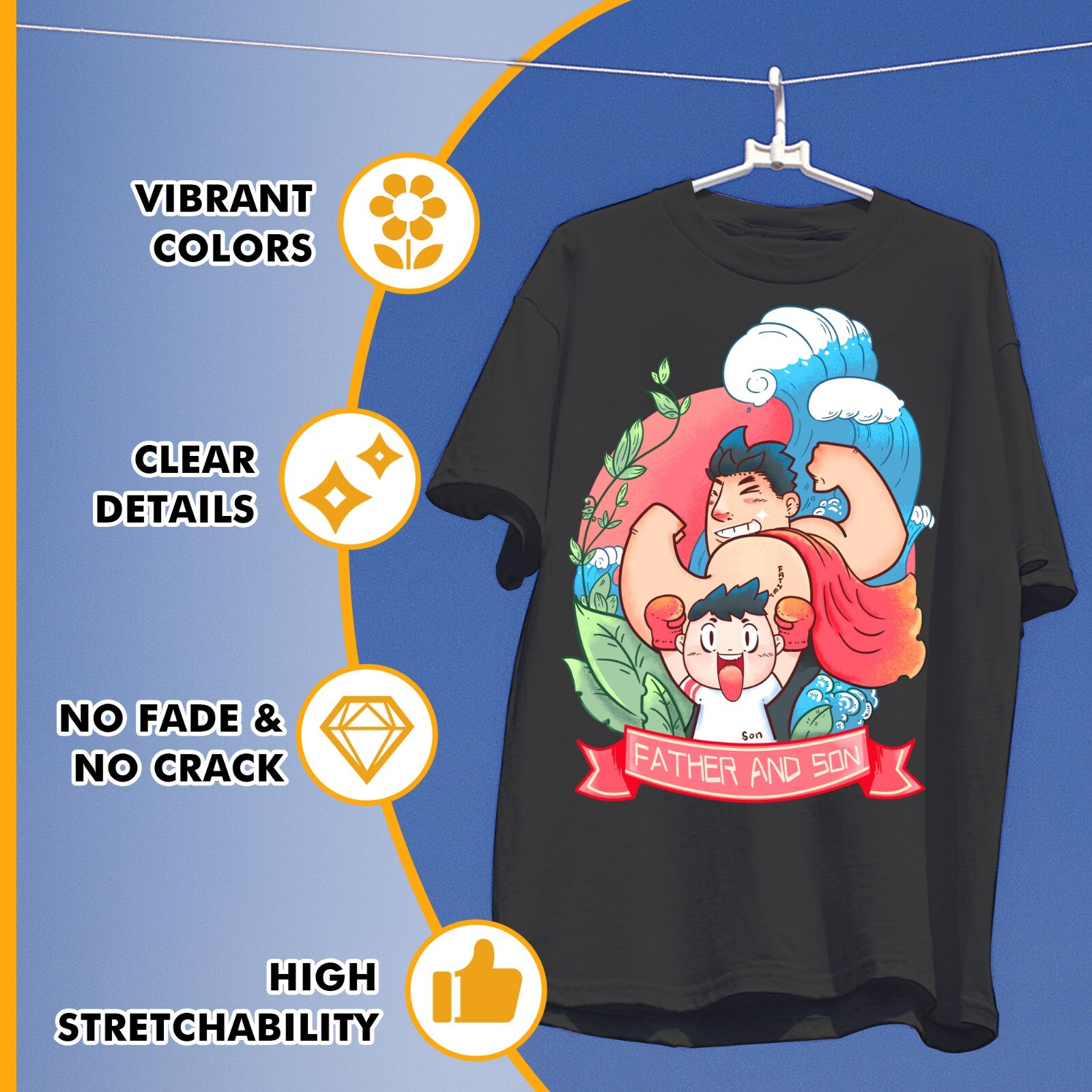 Inkjet Transfer Paper for Dark Fabric Printable Heat Transfer Vinyl Sheet 8.5x11