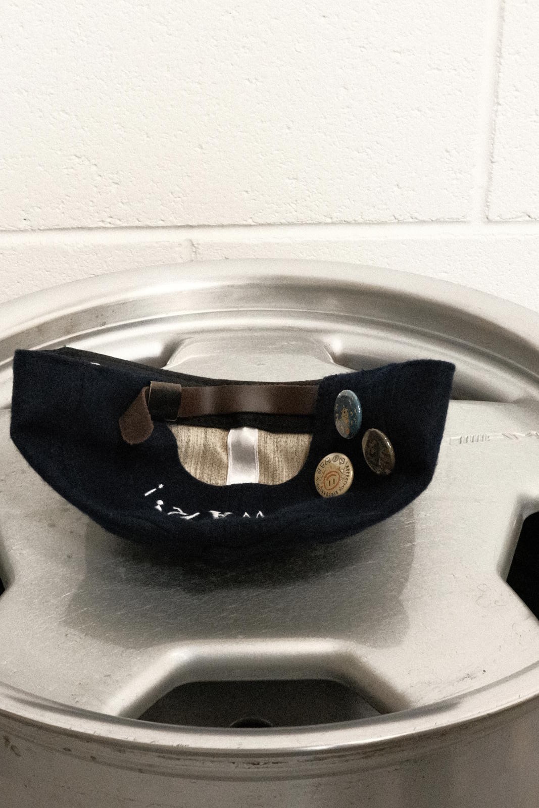 Repaired Rags ‘yankii’ souvenir cap !! ebbets field flannels