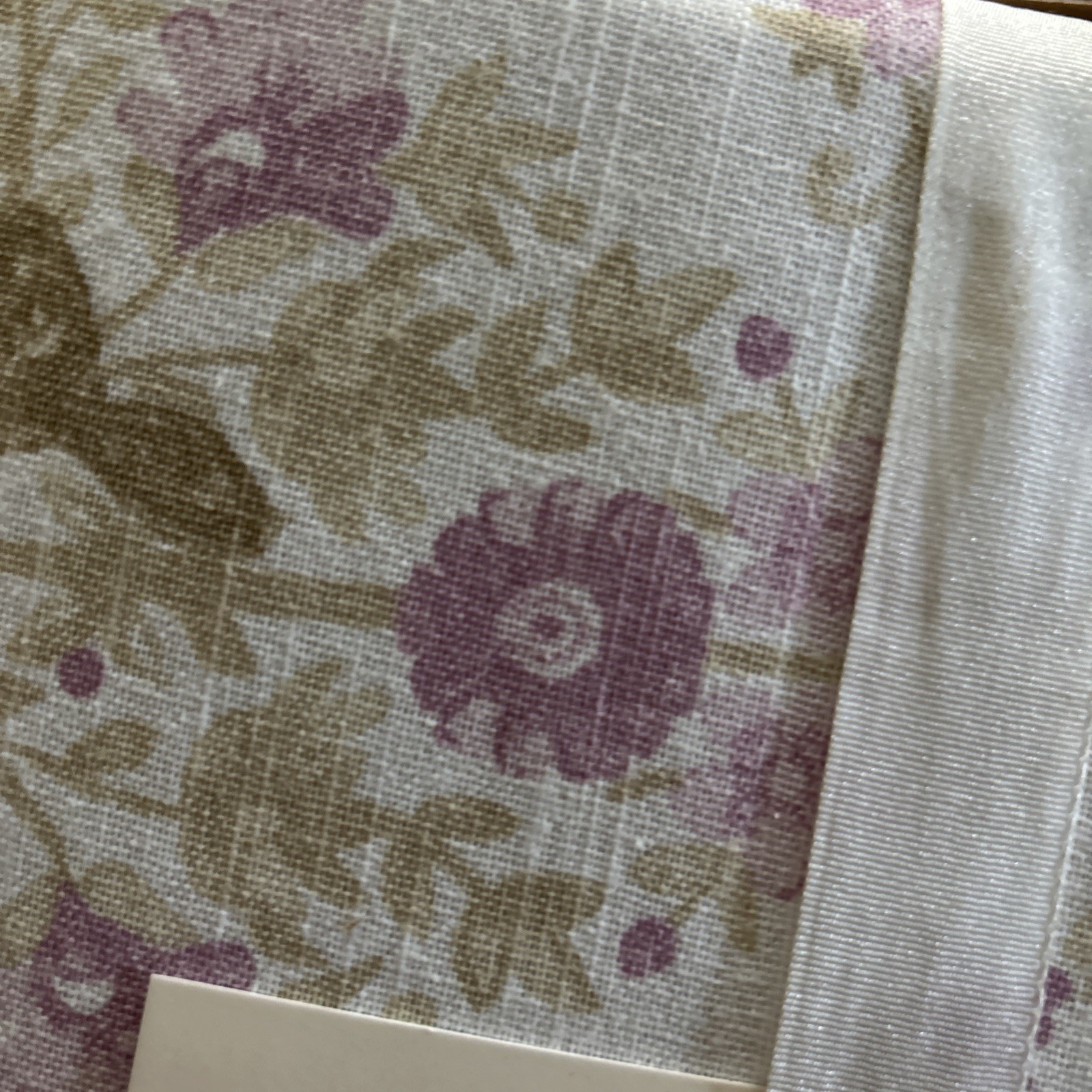 New Rachel Zoe Easter Tablecloth Oblong 60"x 84" Cotton Bunny Floral cottage