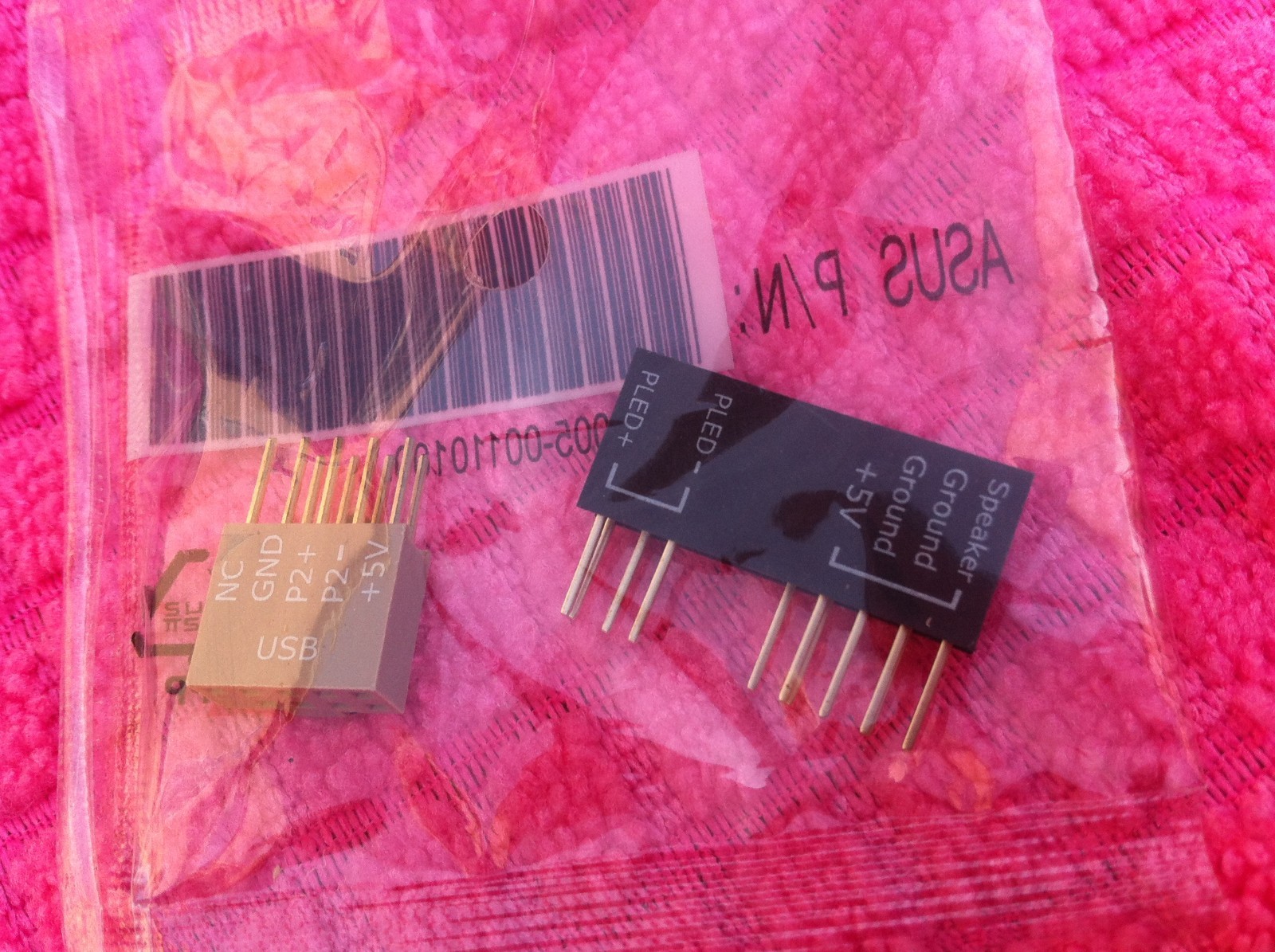 2 pcs  ASUS Q CONNECTOR FOR SABERTOOTH Z77 Z87  X99  ORIGINAL ONE