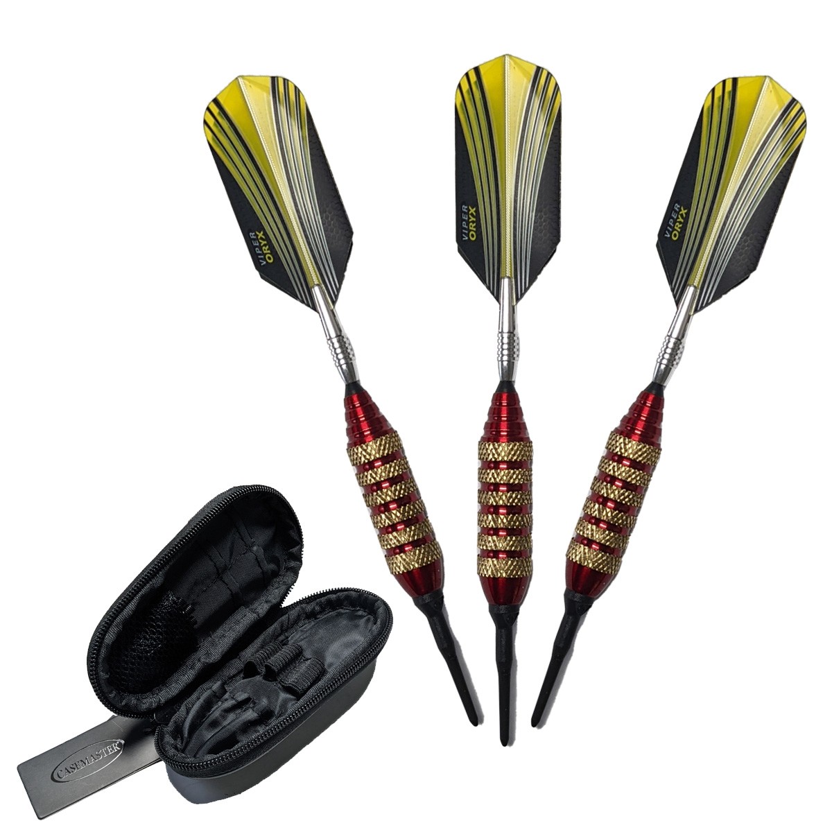 Viper Spinning Bee Soft Tip Darts - Dartboard Game Accessory - Red - 16 Grams