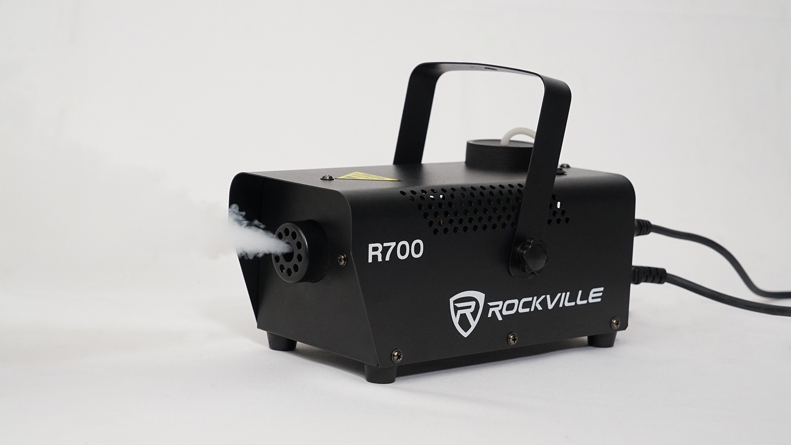 Rockville R700 Fog/Smoke Machine w/ Remote+Fluid Quick Heatup, Thick Fog