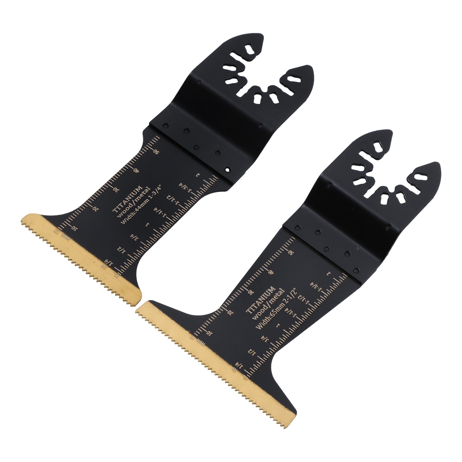 30Pcs Oscillating Tool Blades Titanium Multi Tool Blades for Metal Wood Plastic