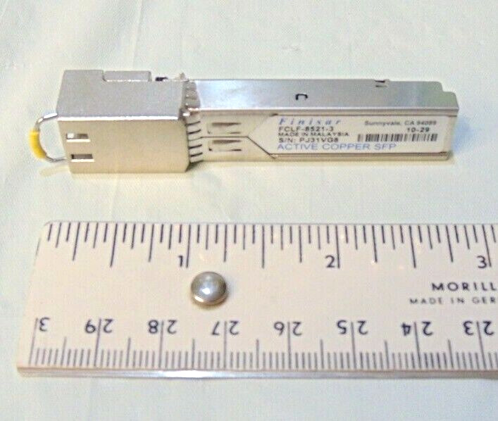 Finisar FCLF-8521-3 RJ-45 1000Base-T RJ45 Active Copper SFP Transceiver