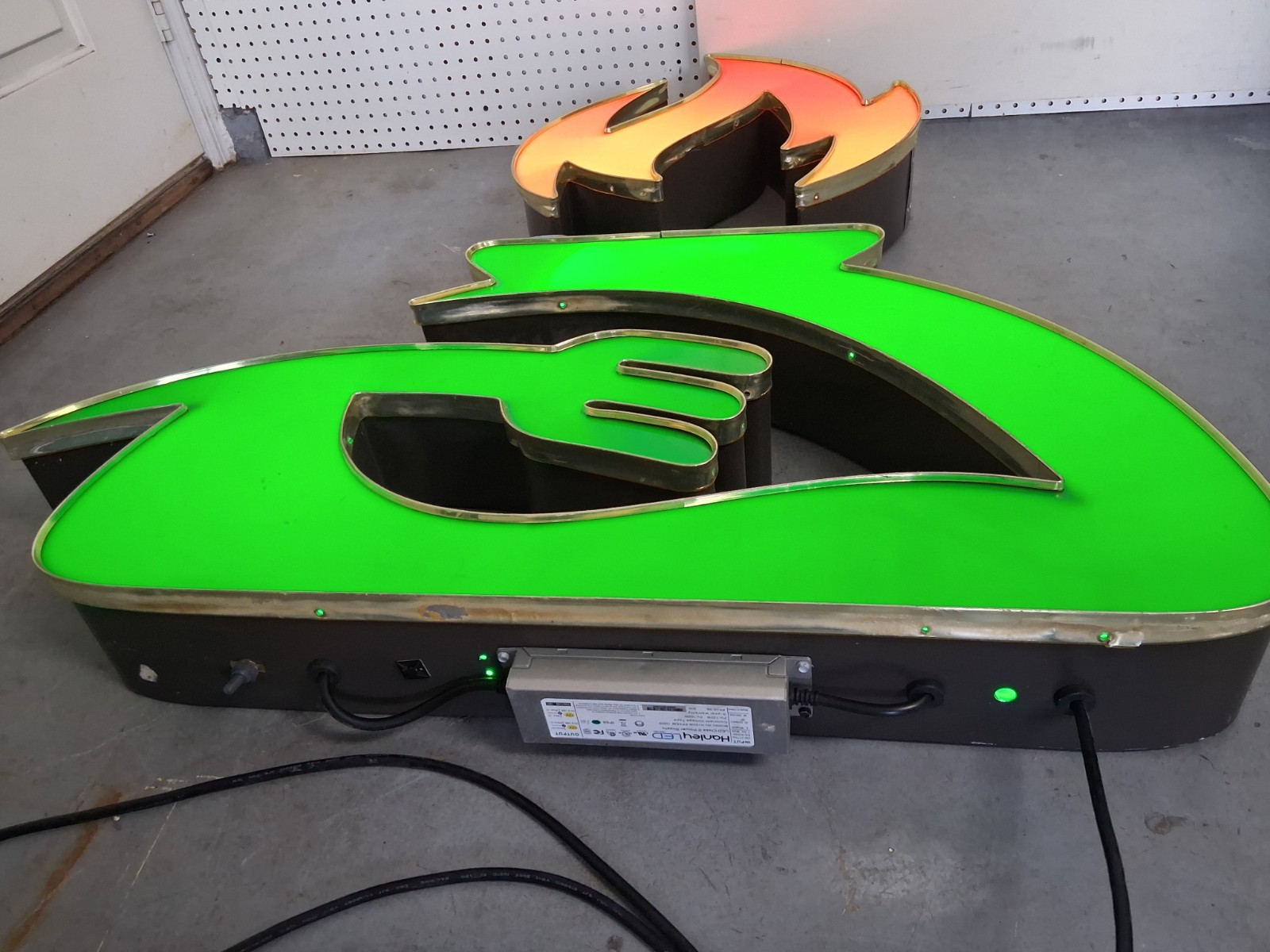 3D Illuminated Channel Letter Sign Custom Fabricated Advertising