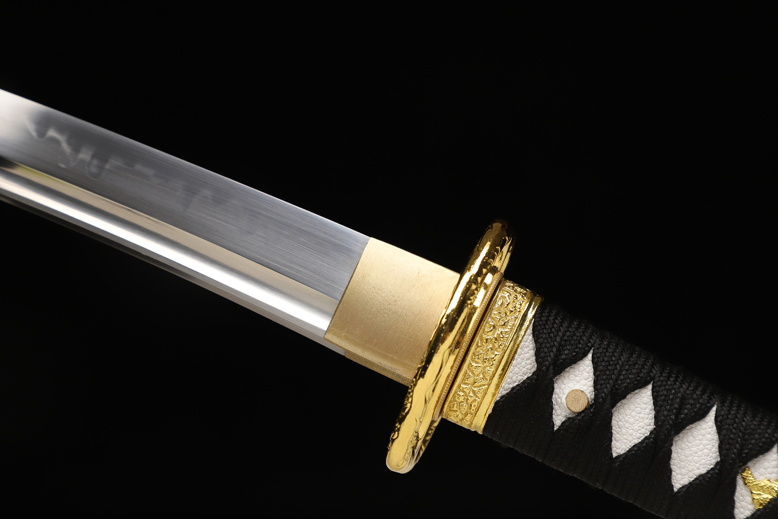 Musashi Katana Clay Tempered T10 Steel Full Tang Samurai Short Sword 20'' Tanto