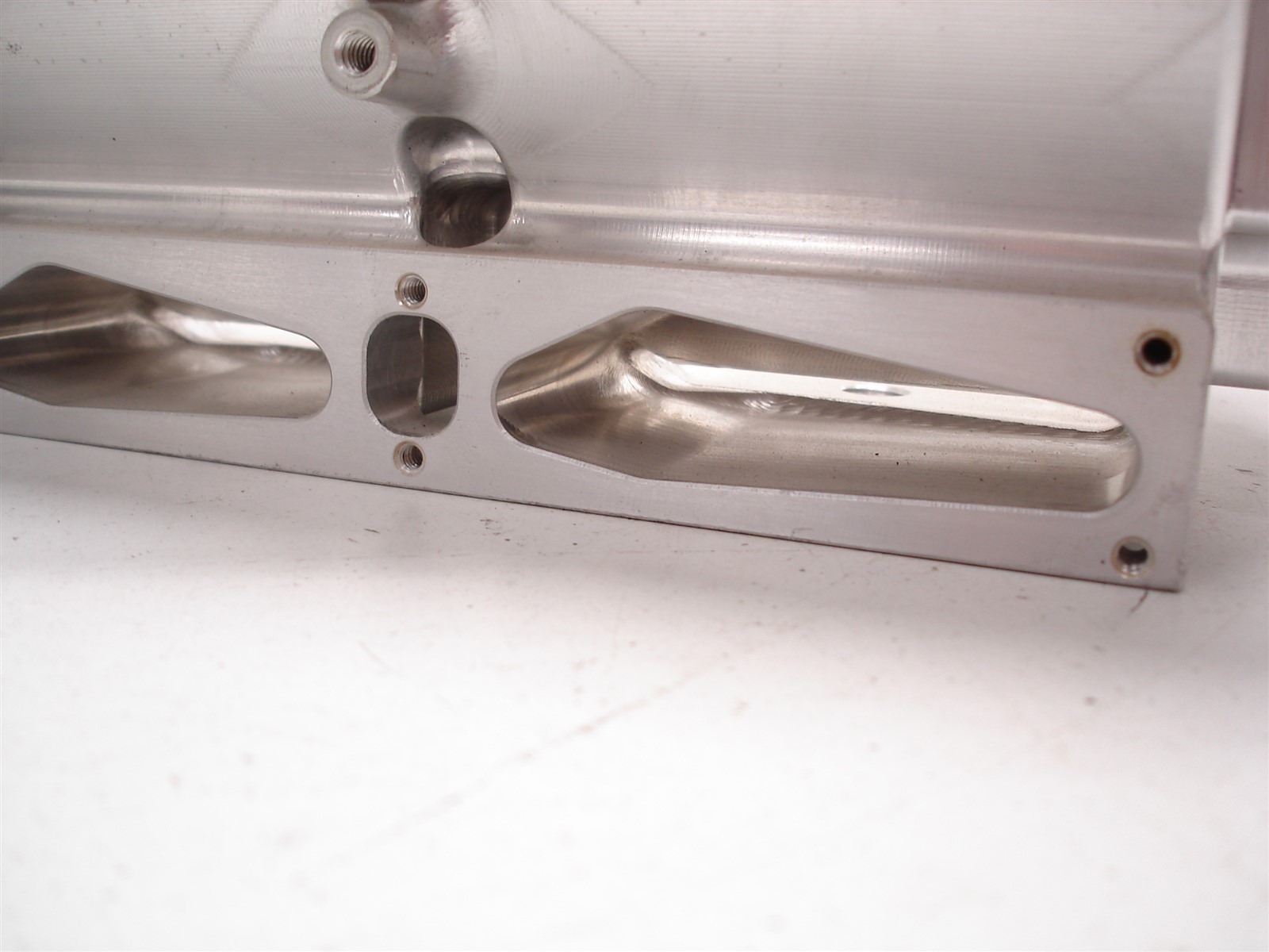 NASCAR BILLET ALUMINUM SEGMENTED GM R07 R07.2 CHEVY DRY SUMP OIL PAN - NO COVER