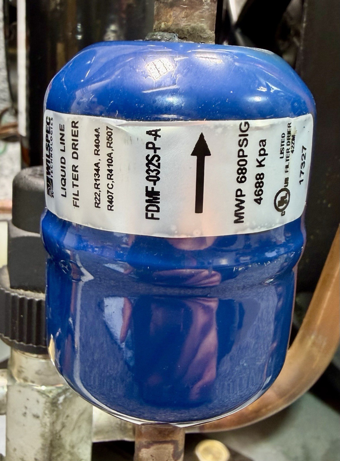 Tecumseh Celseon AKA9442ZNADJ Condensing Unit 1/2 HP, R-404A, 208-230V, 2G213-79