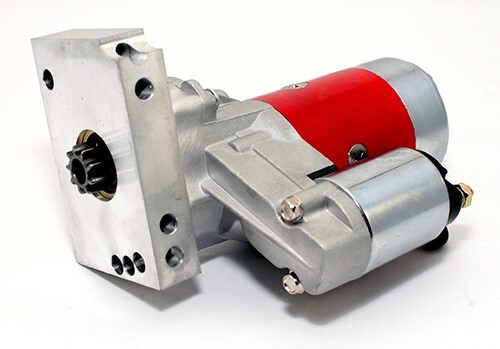 Red High Torque Mini Starter Small & Big Block Chevy 153 168 Tooth Compatible