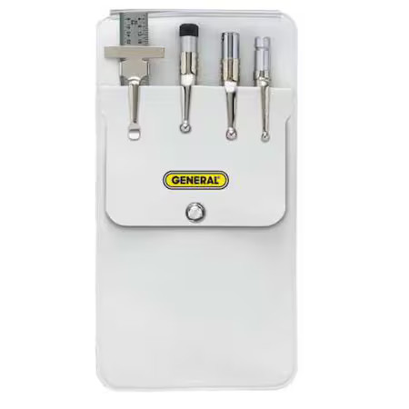 General Tools S008 Pocket Tool Kit,4 Pc