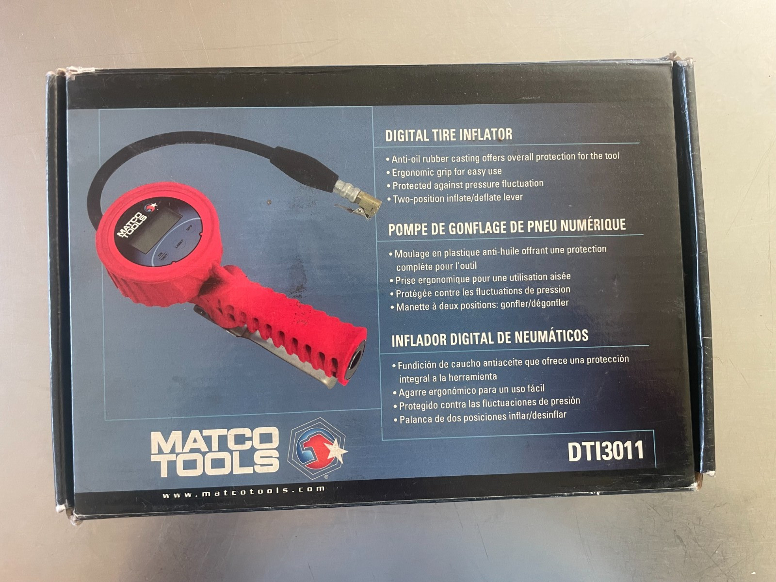 Matco Tools DTI3011 Digital Tire Inflator