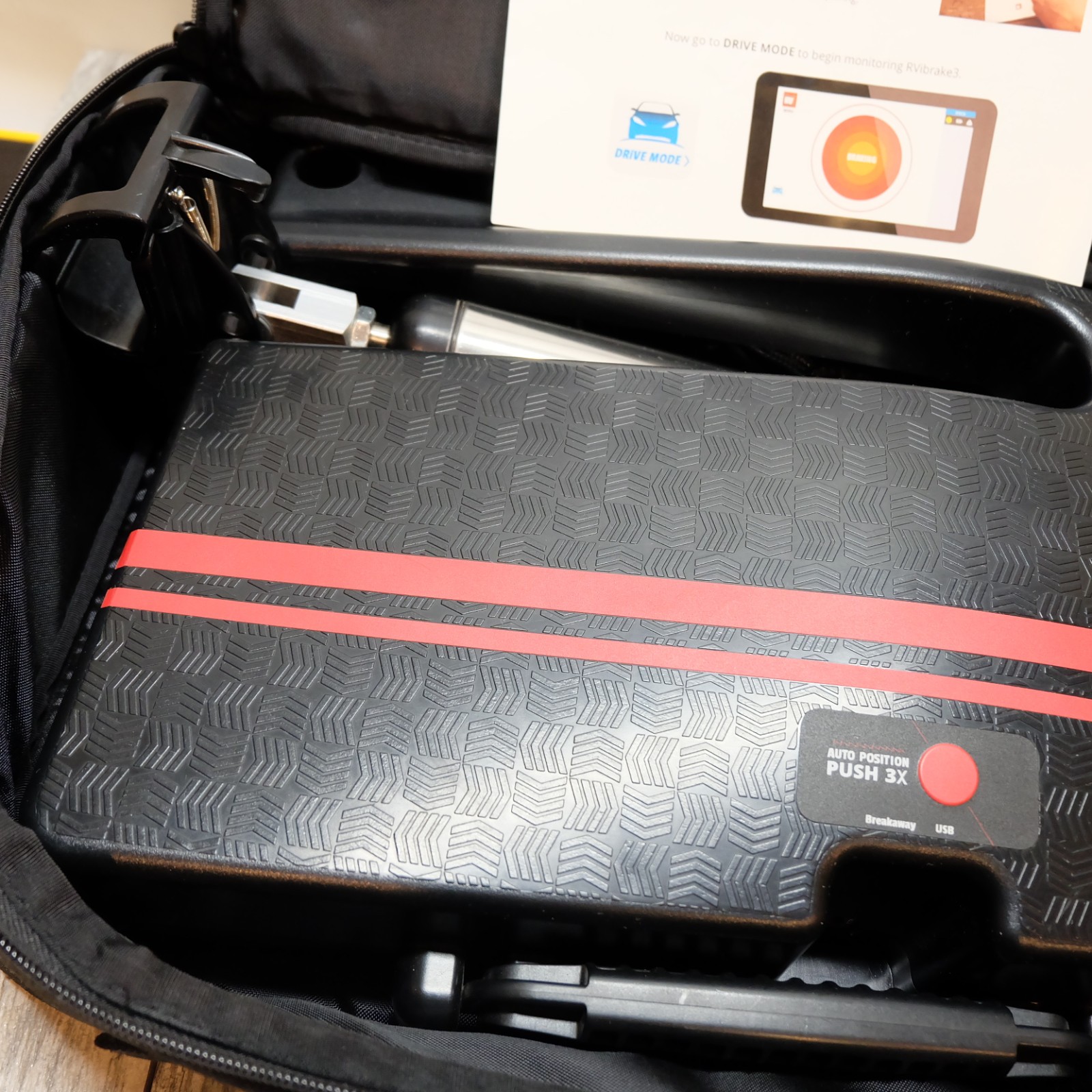 Rvi Brake3 System Brake 3 RVibrake3 Portable Flat Towing UNIT ONLY – PLEASE READ