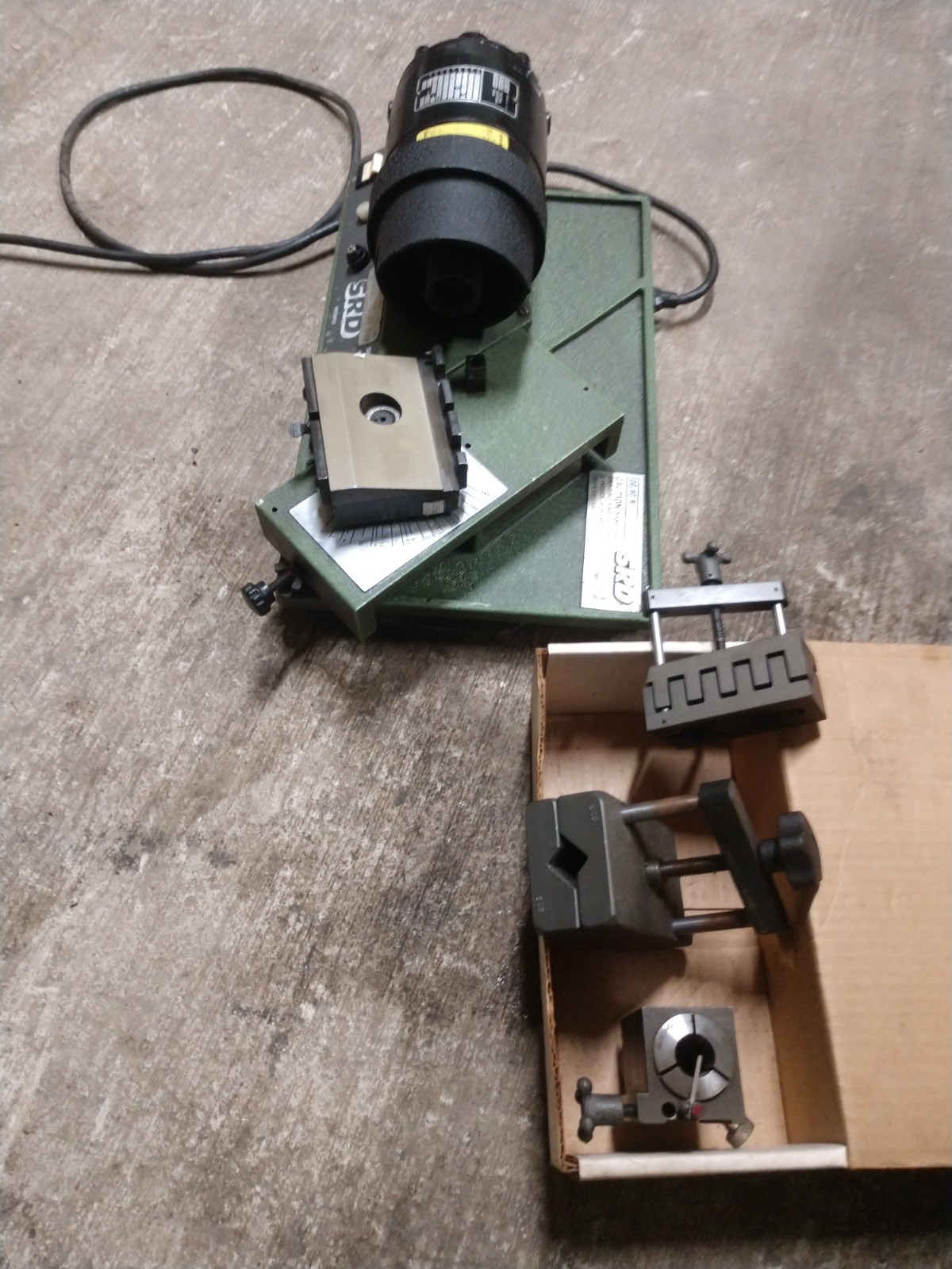 SRD  Service Precision Grinding Drill Bit Sharpener and extras