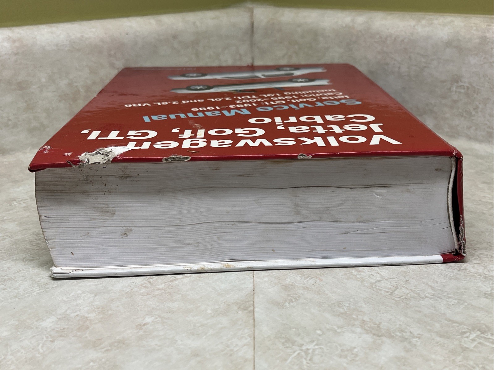 Service Manual Volkswagen Jetta Golf GTI, 1993-1999 & Cabrio 1995-2002 Bentley