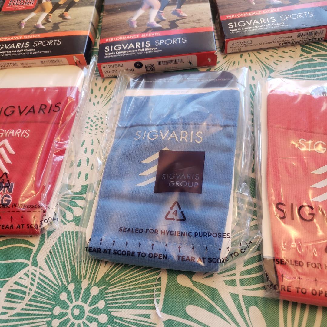 Sigvaris Performance Calf Sleeves Men Women Unisex 20-30 Compression Size Color