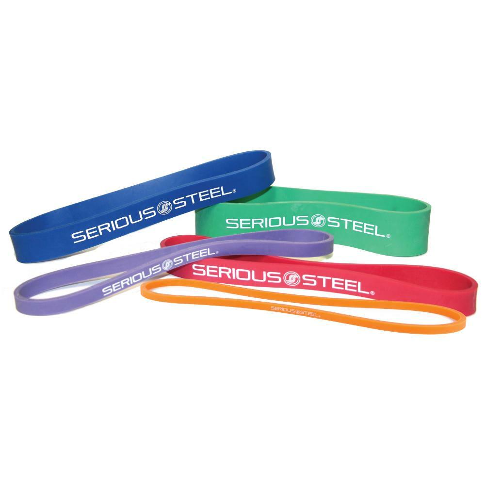 Serious Steel Fitness 12" Resistance Band Glute Activation and Dynamic Warm Up