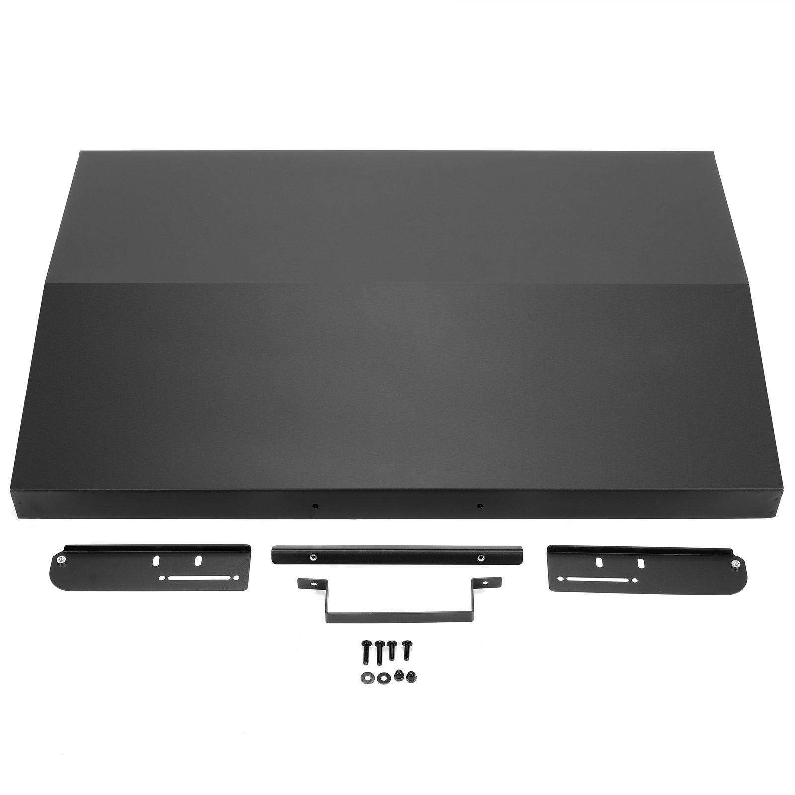 Hinged Lid for Blackstone 36 inch Griddle with Rear Grease Collection - Black