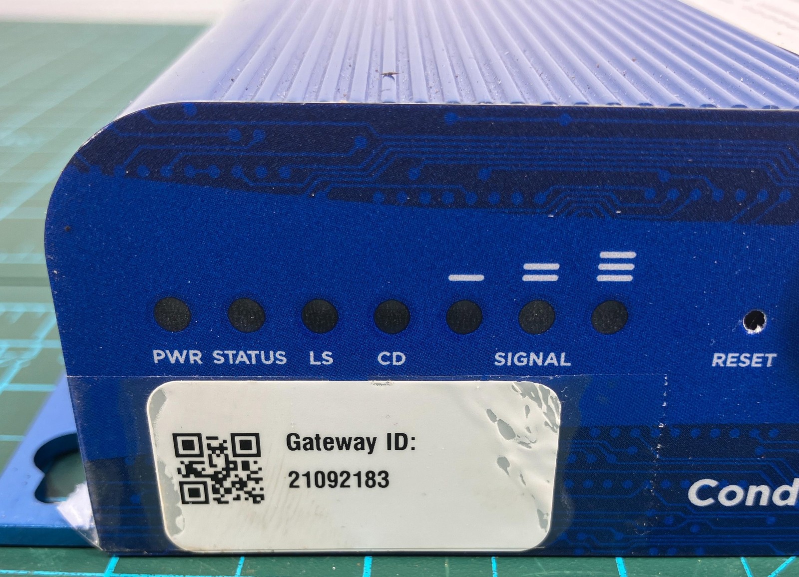 MultiTech MTCDT-L4N1-247A-915-GS-BKM Conduit LTE Gateway Blue GPS WiFi Ethernet