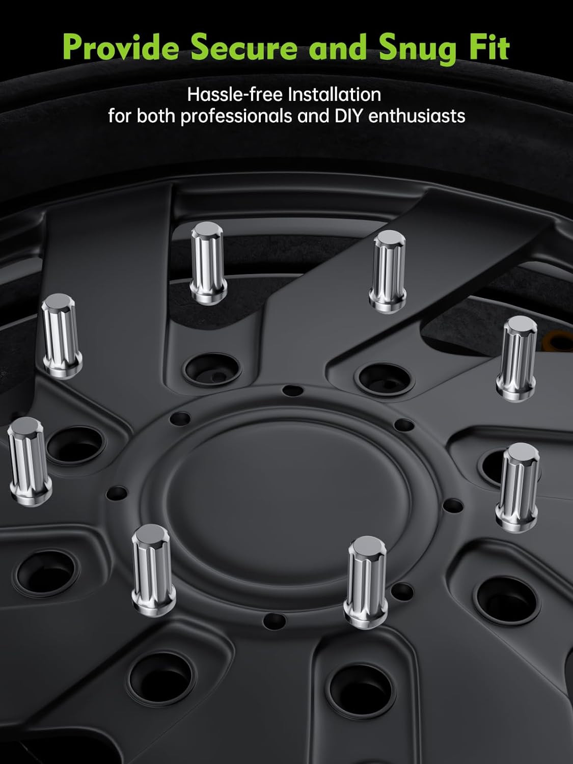 M14X1.5 Lug Nuts - Replacement for Ram 2500 3500, GMC Sierra Chevy Silverado 150