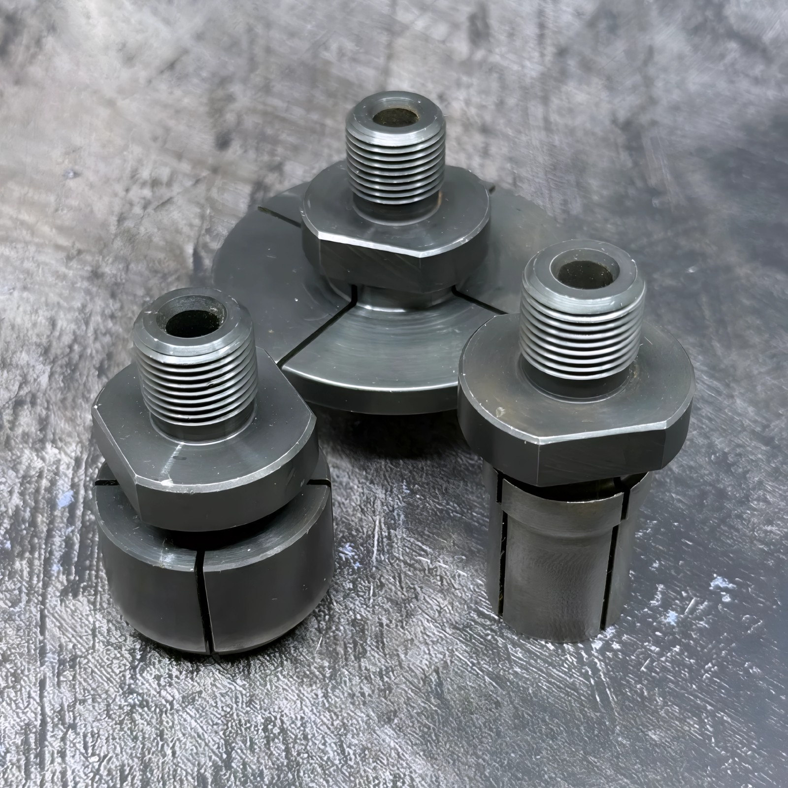 CONSTANACE MACHINE INTERNAL EXPANDING COLLETS SET - 3/4" threaded connection
