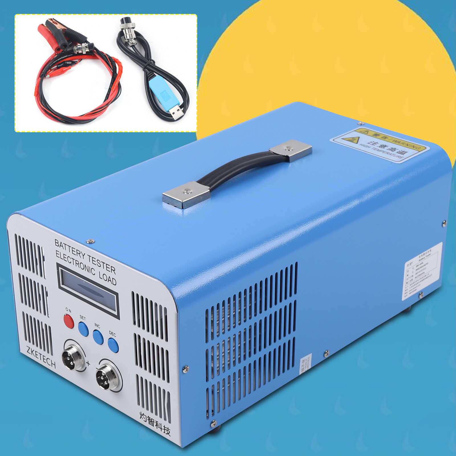 Ebc-a40l High Current Lithium Battery Capacity Tester 200W Charge & Discharge