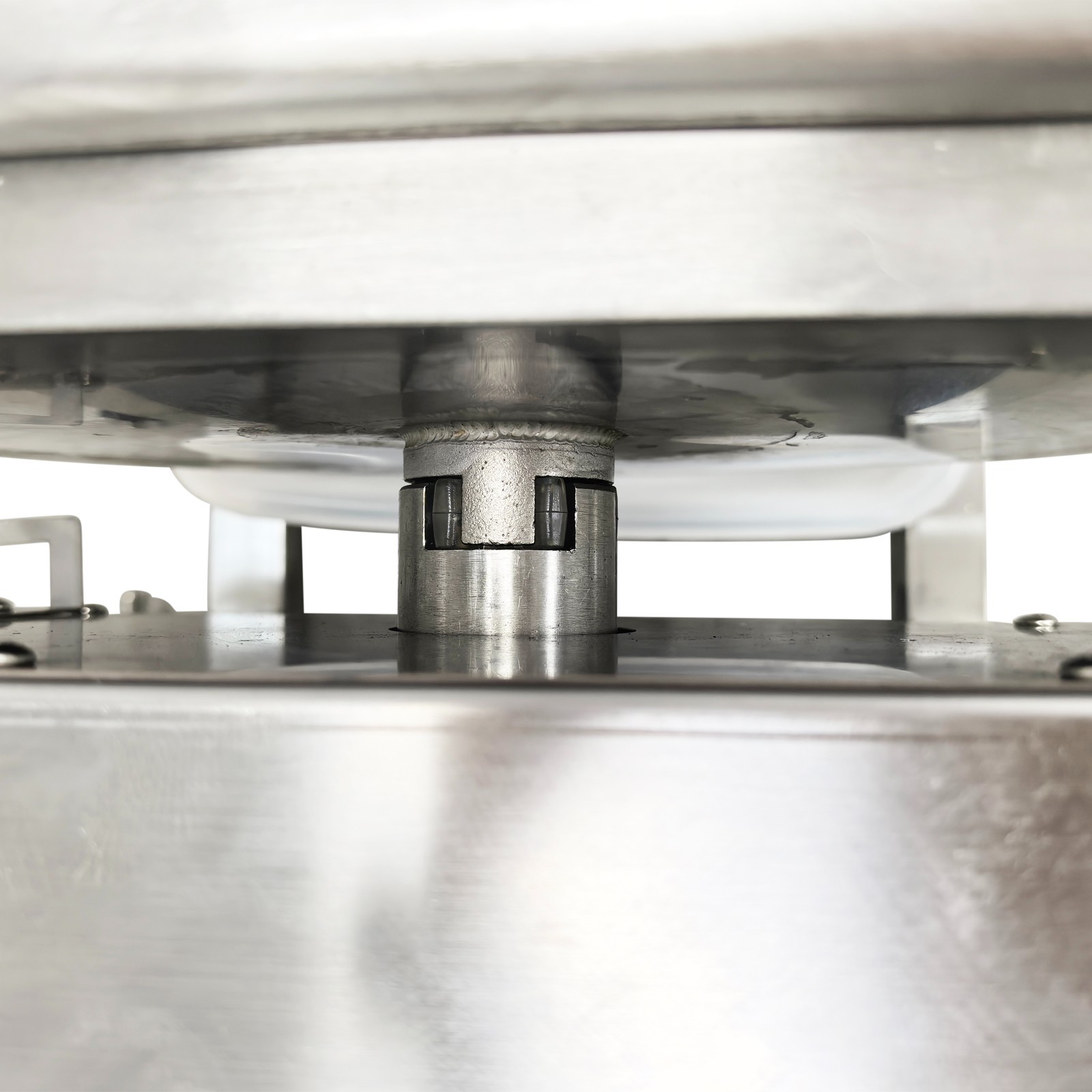 Used 10Kg Circular Meat Vegetable Tumbler Marinator Rotatable Computer Control