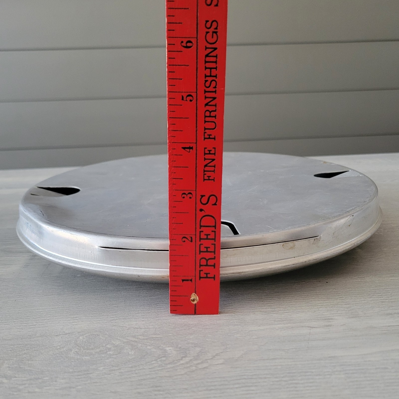 Vintage 58 Orange Crush Thermometer Pam Clock Round Sign Glass Cover Advertising