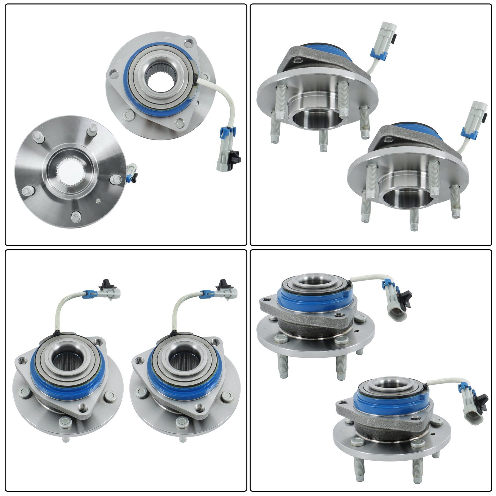 2× Front Wheel Hub & Bearing Assembly For Chevrolet Impala Pontiac Grand Prix