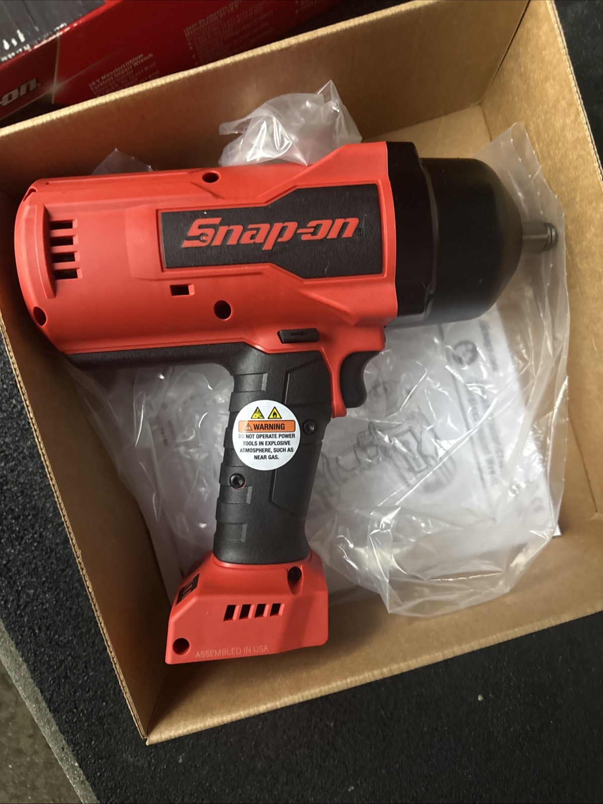 For Snap-on Lithium Ion CT9080DB 18V 18 Volt cordless 1/2" impact Wrench Gun