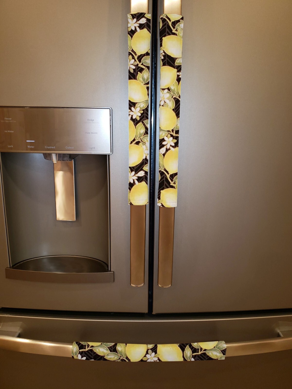 Lemon Blossoms Refrigerator Oven Dishwasher Handle Covers