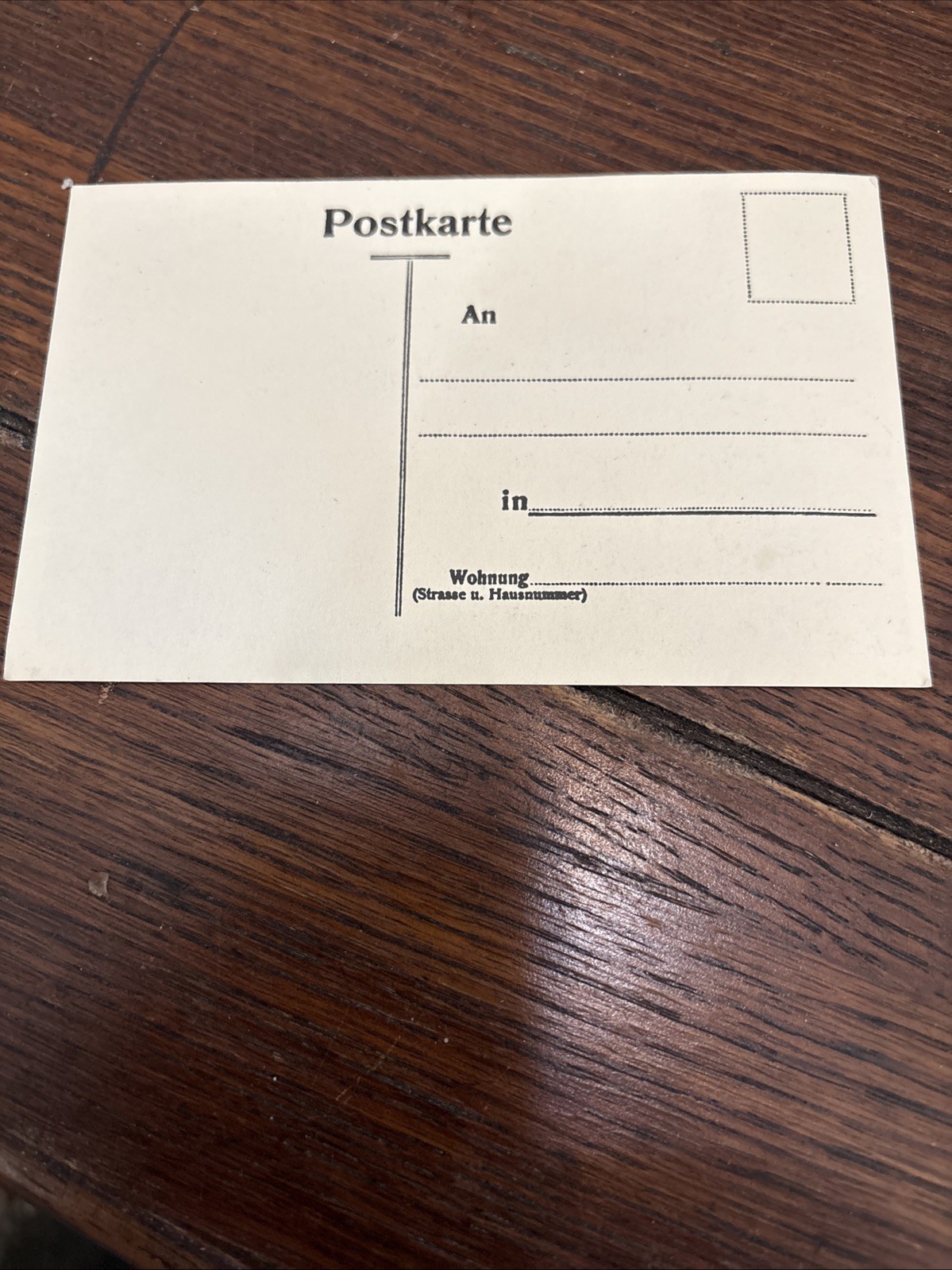 Vintage 1930’s Hindenburg Postcard