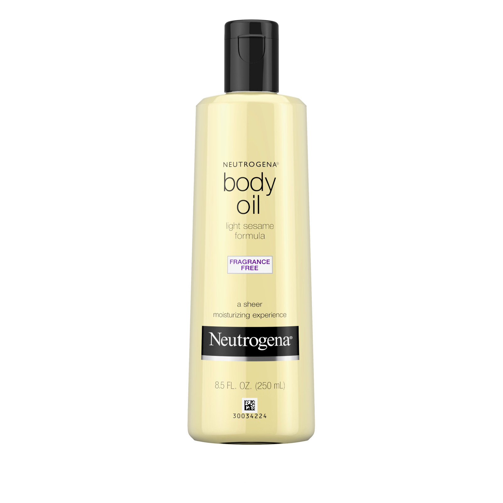 Neutrogena Body Oil, Light Sesame Formula Fragrance Free 8.5 fl oz (250 ml)
