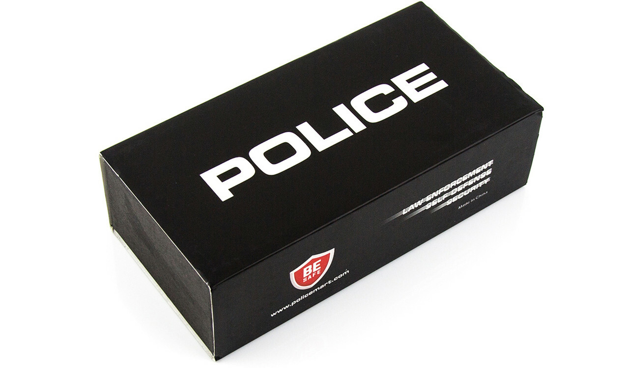POLICE Stun Gun 398 550 BV Mini Rechargeable LED Flashlight Black