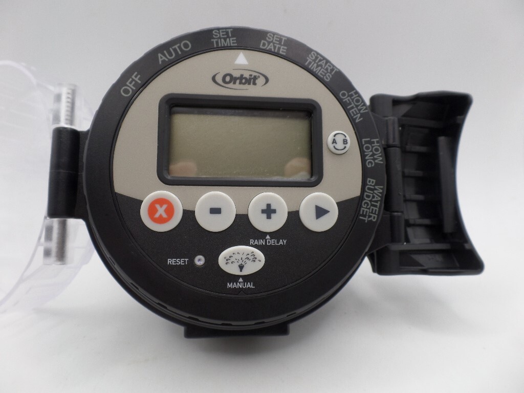 OBIT 57865R BATTERY OPERATED IRRIGATION CONTROLLER WITHOUT VALVE OPERATE UP TO 4