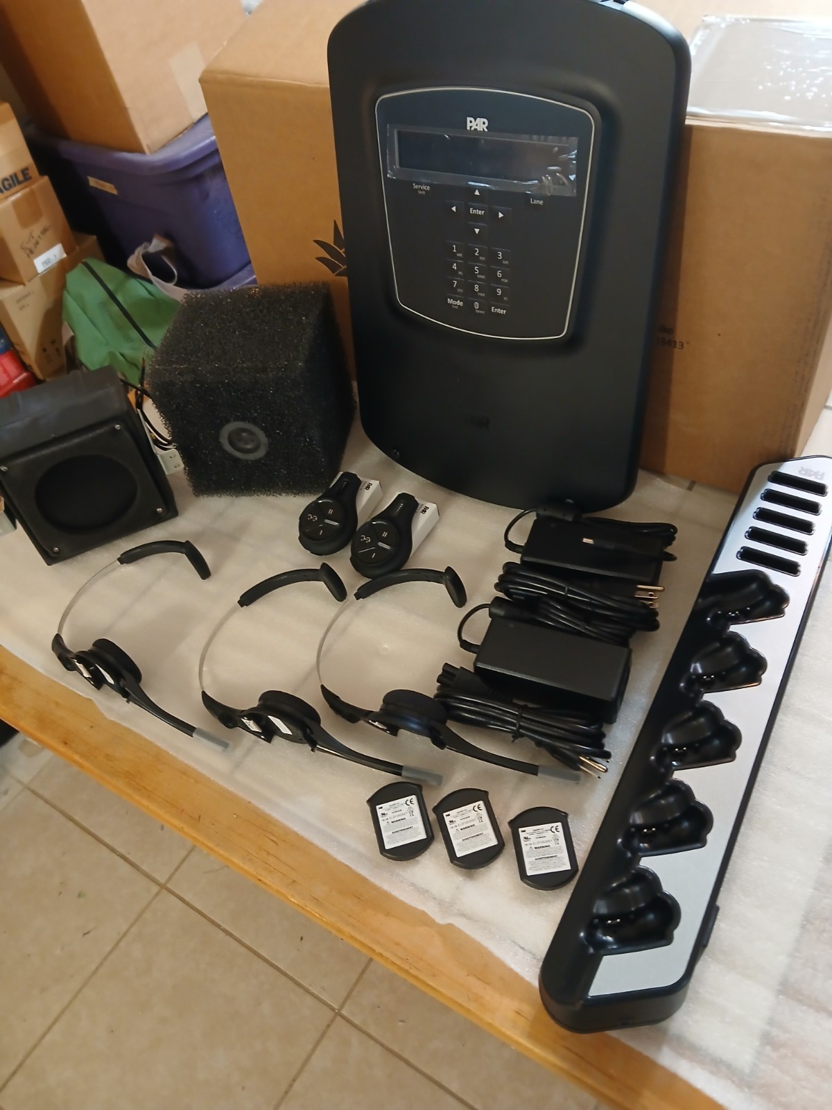 PAR G5 Drive Thru Intercom System.  ( Does Not Include Vehicle Detector  Board )