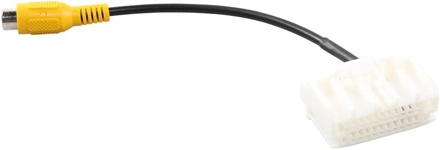 EWAY Backup Camera for Factory Radio RCA Adapter Cable Wire Harness