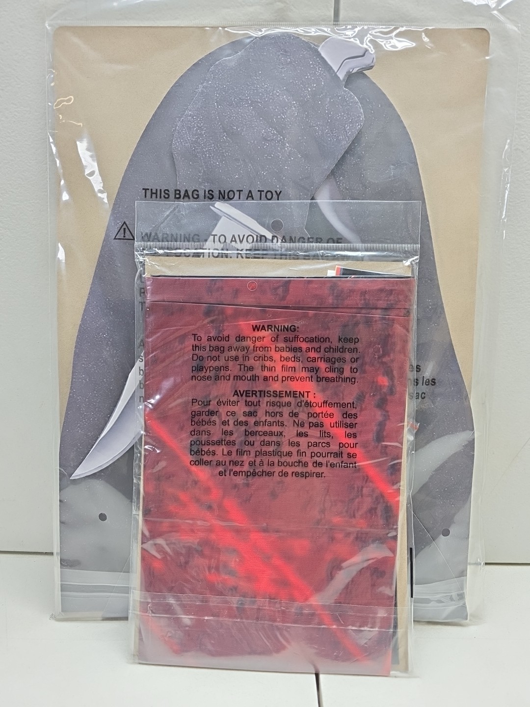 Fun World-Ghost Face Scream Fence Faces Prop! Factory Sealed W/Bonus Item New 5☆