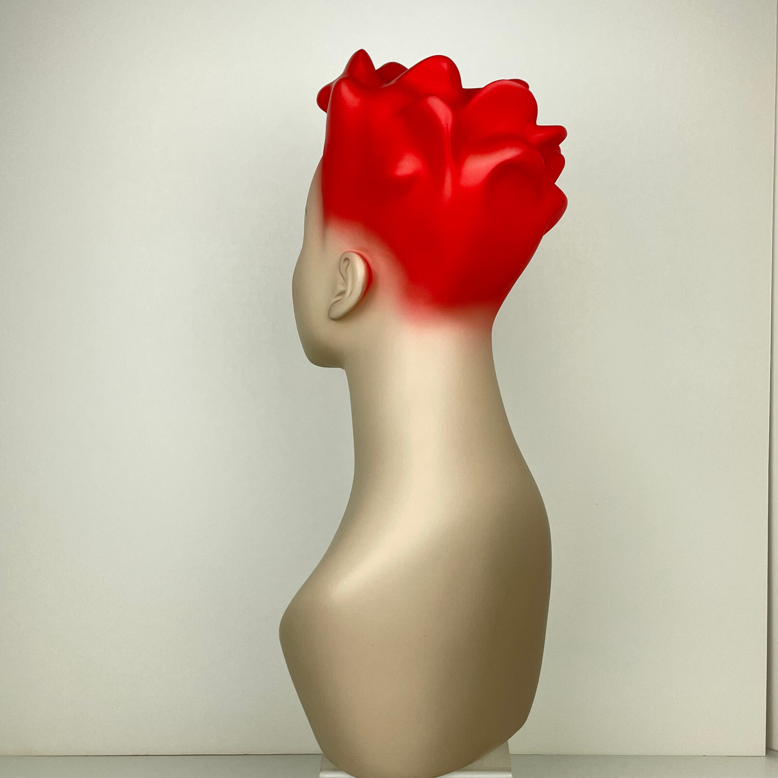 Mannequin Head Female with Red Hair 