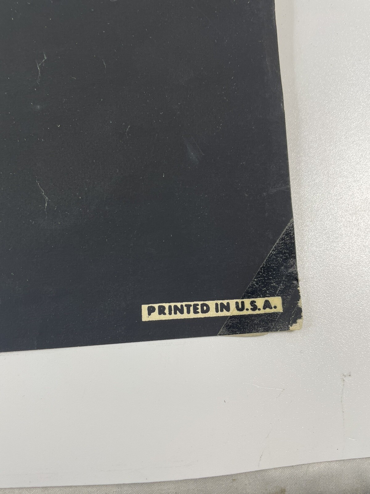 Janis Joplin Poster Vtg Psychedelic Blacklight Woodstock 33" x 21" Pin Up Hippie