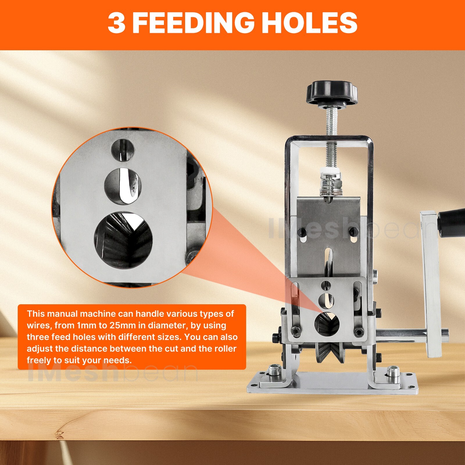 Electric & Manual Wire Stripping Machine Cable Cutter Copper Peeling Stripper US