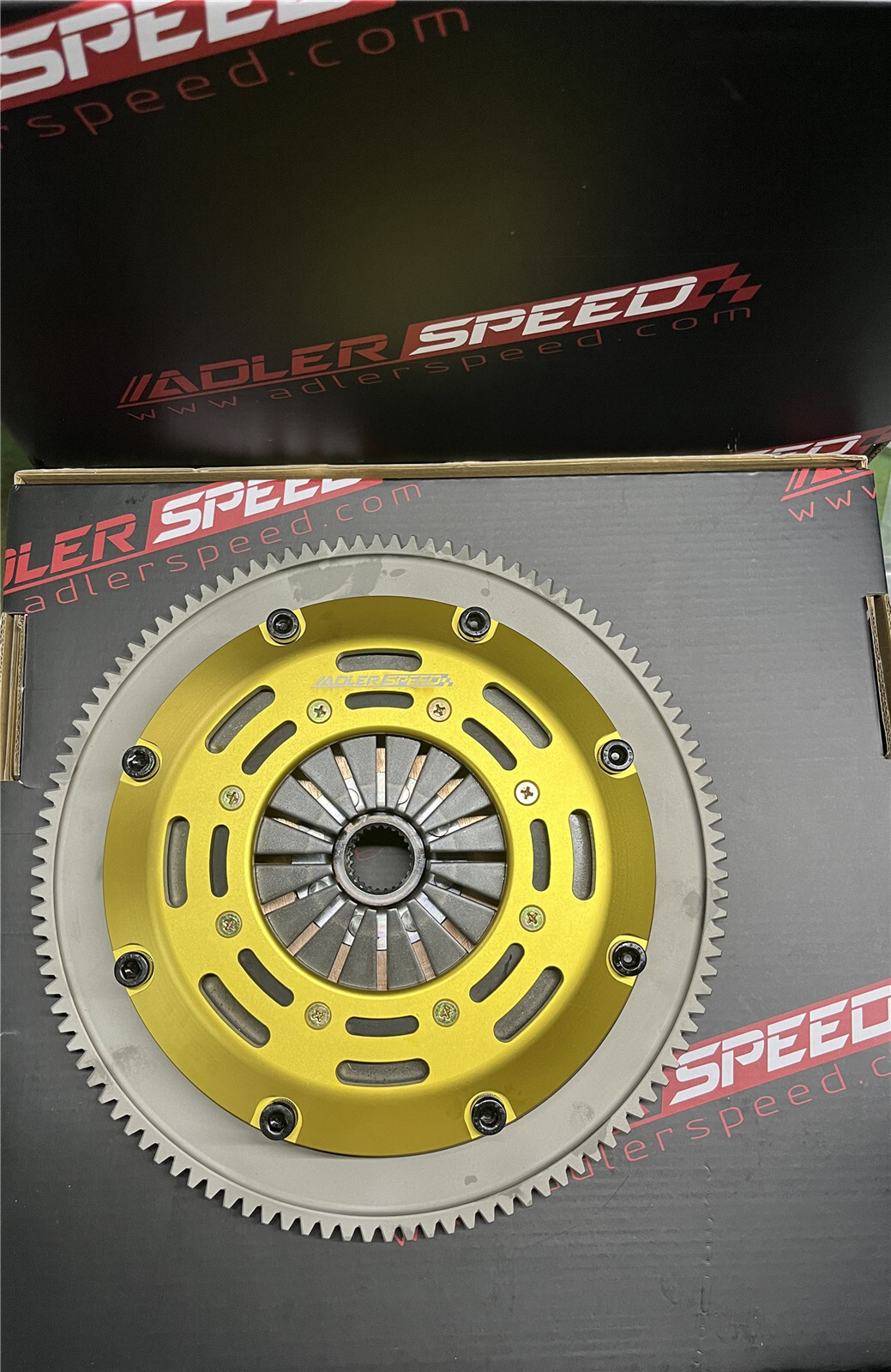 ADLERSPEED TWIN DISC CLUTCH KIT FOR HONDA B-SERIES ACURA B16 B18 B20 STANDARD WT
