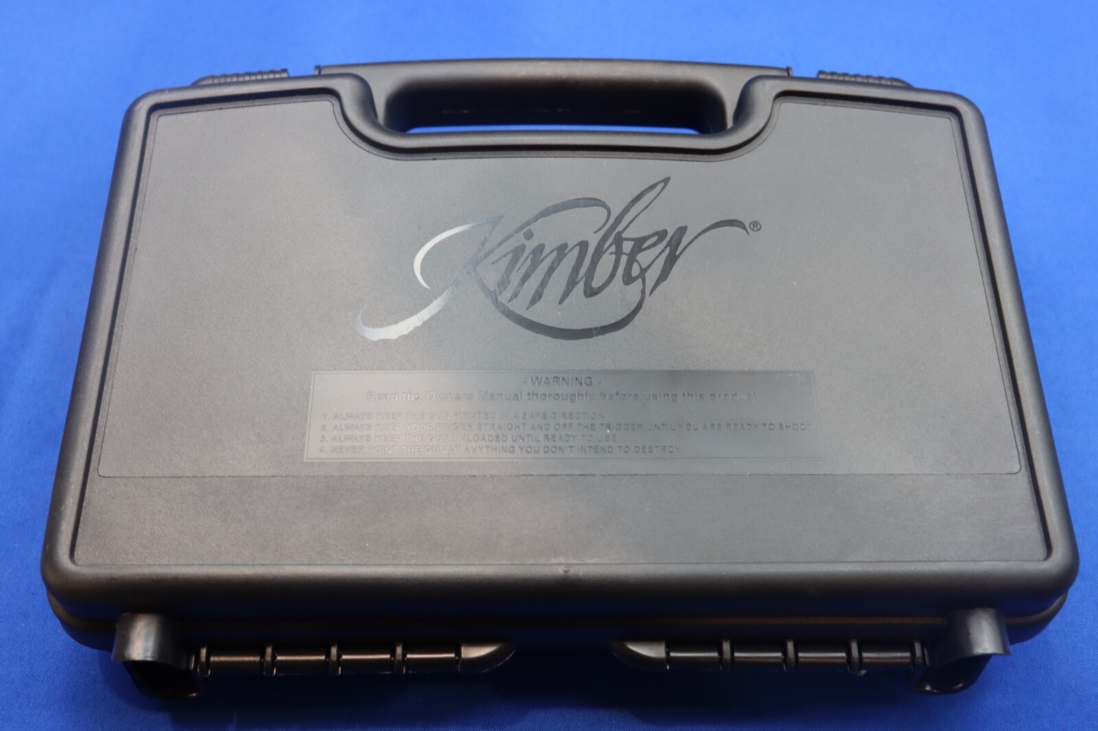 Kimber Model Stainless II 1911 Pistol Factory Hard Case Black Box Padded OEM 45
