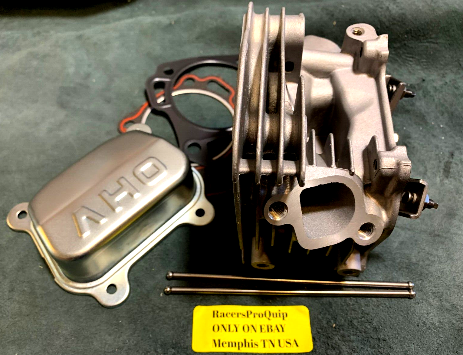 OUTLAW HEMI HEAD 20 degree Kart Mini RACING High Compression Bolt on Ready USA