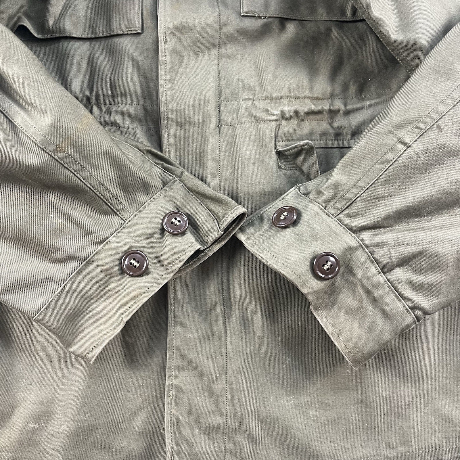 Vintage M43 Military Field Jacket WW2 40s US Army Parka Coat