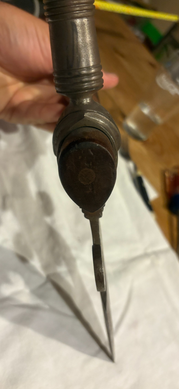 Antique vintage Native American Indian heart Trade Pipe Tomahawk Navajo Axe