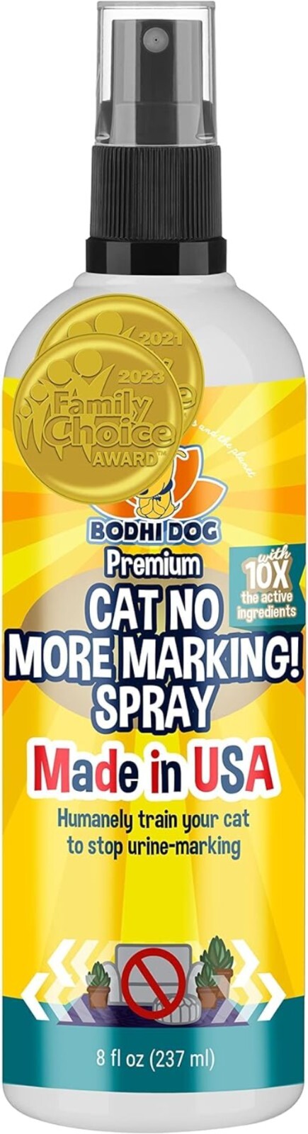 Cat No More Marking Spray: Pet-Safe Urination Deterrent for Indoor & Outdoor Use