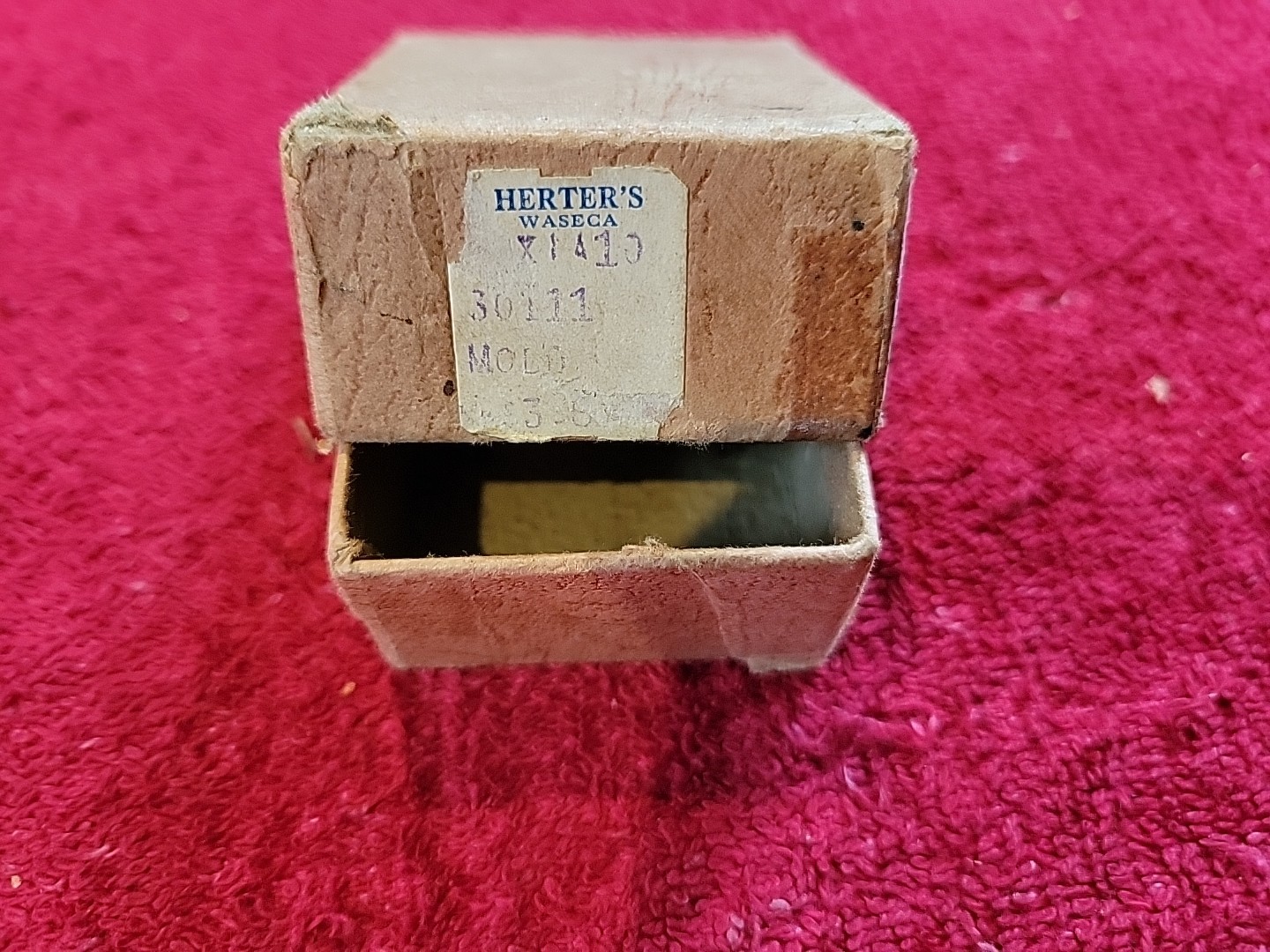 Herter's Bullet Mold 30 Cal Rifle Reloading Herters #30111 Reload Ammo Rare