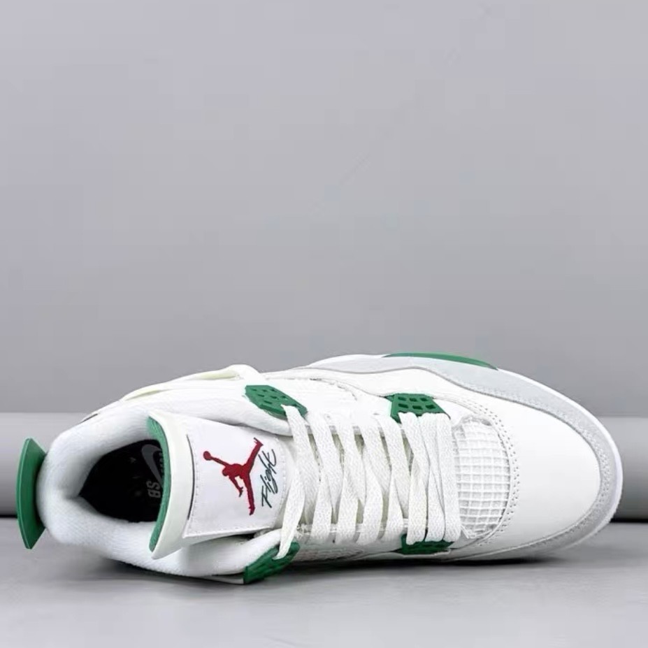Jordan Air Jordan 4 "Pine Green" Retro Basketball Shoes Men's Mid Top